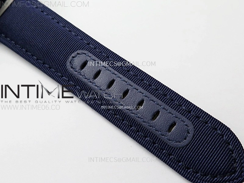 PAM1289 Y TTF Best Edition Blue Dial on Blue Leather Strap P.900 Clone
